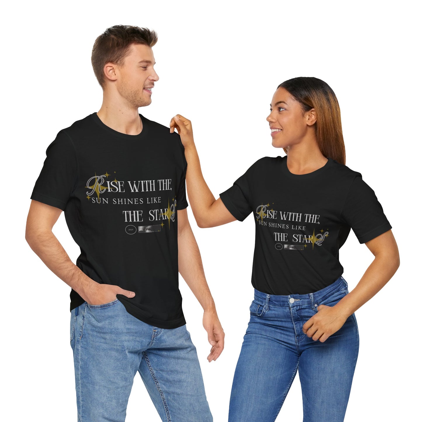 Motivational T-shirt - Rise with the T-shirt / unisex T-shirt