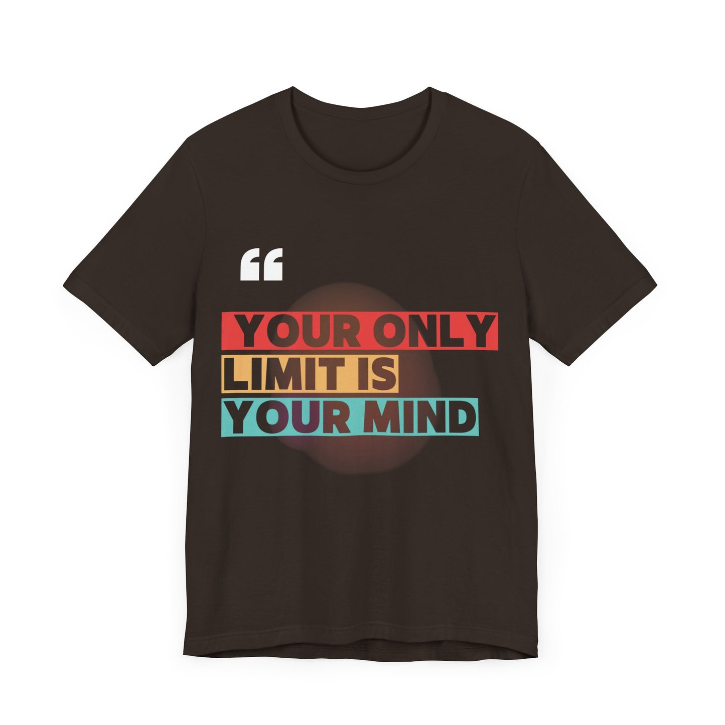 Empowering Quote Tee - 'Your Only Limit is Your Mind' Unisex Jersey T-Shirt