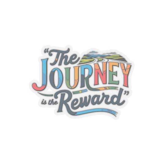 The journey Kiss-Cut Stickers