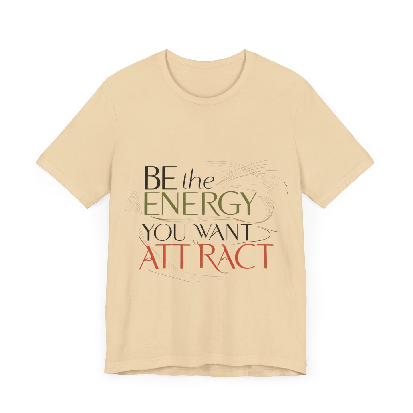 Unisex Jersey Short Sleeve T-shirt - Be The Energy Tee