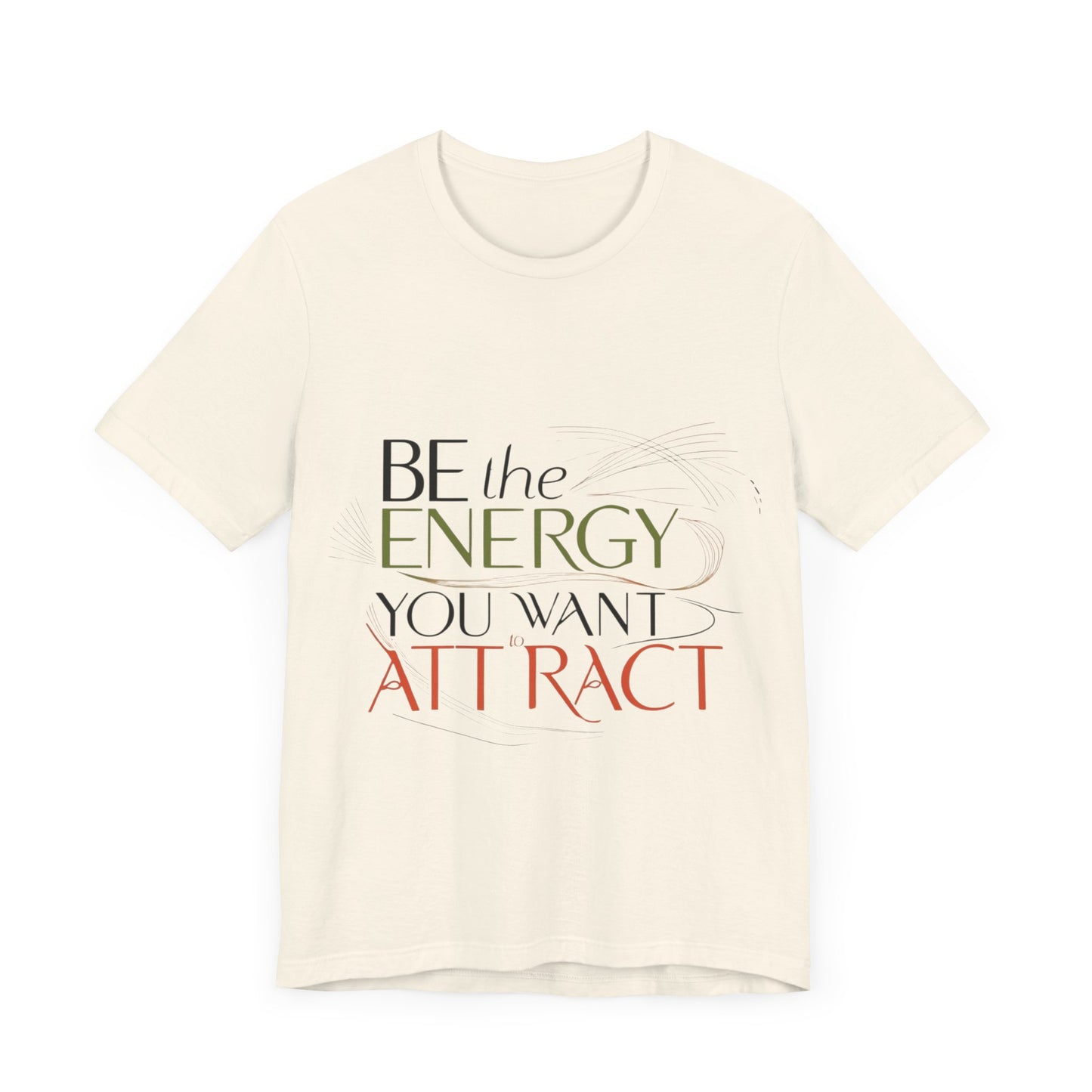 Unisex Jersey Short Sleeve T-shirt - Be The Energy Tee